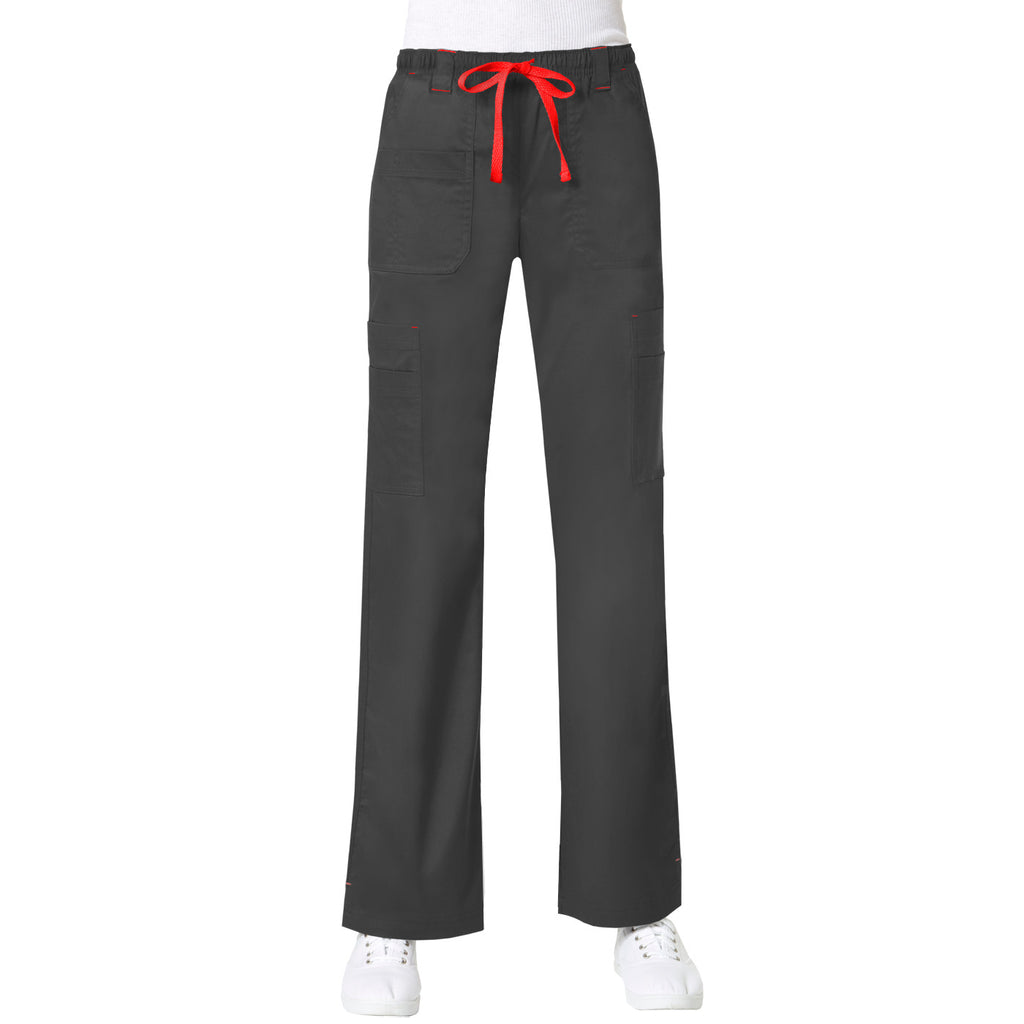 Maevn Women's Blossom Multi Pocket Cargo Pant Style 9602 Tall 33" Fi