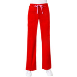 Maevn Women's Blossom Multi Pocket Cargo Pant Crimson