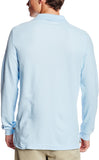 Lee Men's Light Blue Long Sleeve Modern Fit Polo Shirt A9441YL <br> Sizes S to XL
