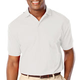 Blue Generation Mens Classic Fit Short Sleeve Polo Sizes 3XL - 6XL White