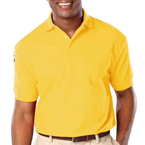 Tanvir Mens Classic Fit Short Sleeve Pique Polo at  Men’s Clothing  store