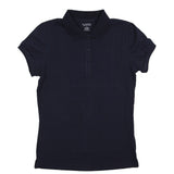 Classic Girls Junior Short Sleeve Polo Shirt Navy