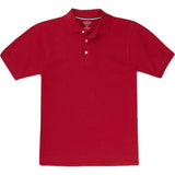 French Toast Toddlers Short Sleeve Pique Polo Sizes 2T - 4T Red