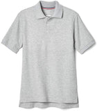 French Toast Mens Short Sleeve Pique Polo Shirt SA9084Y <br> Size S to 3XL <br> White, Light Blue, Black, <br> Navy, Heather Gray, Gold, <br> Royal Blue, Yellow