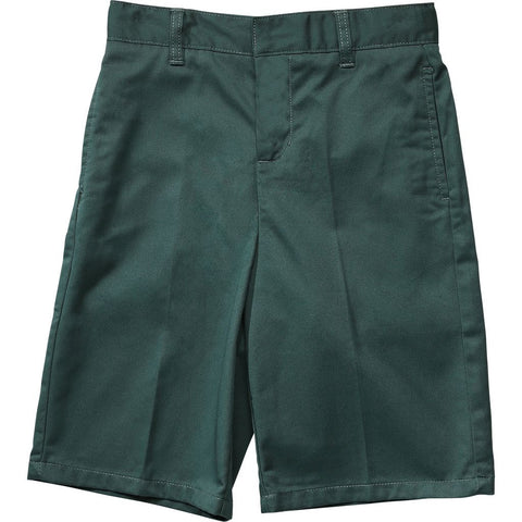 French Toast Flat Front Adjustable Waist Short Green