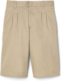 French Toast Boys Pleated Shorts SH9202 <br> Sizes 8 to 18 <br> Navy & Khaki