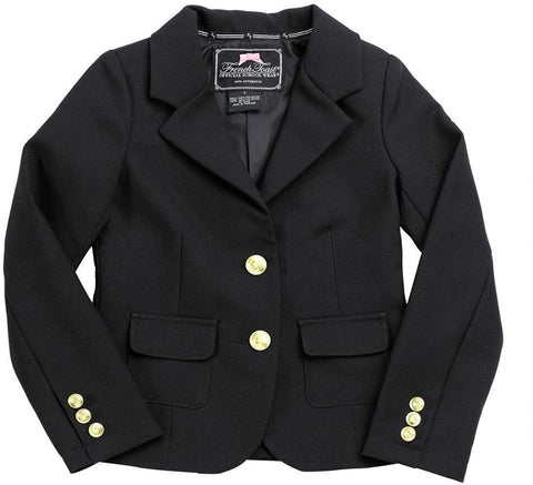 French Toast Girl's Black Blazer Jacket SP9108 <br> Sizes 4 & 5