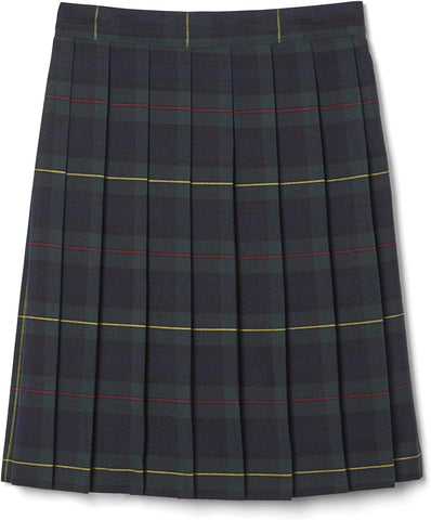 French Toast Girls Green Plaid Pleated Skirt SV9002-C1 <br> Sizes 7, 10 & 12