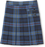 French Toast Girls Blue/Red Plaid Two-Tab Scooter Skort SX9110-F1 <br> Size 4 to 20