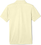 French Toast Yellow Dry Fit Polo Shirt SA9509 Short Sleeve Uniform <br> Sizes S, L & 2XL