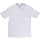 French Toast Toddlers Short Sleeve Pique Polo Sizes 2T - 4T White