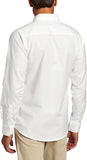 Lee Men's White Long Sleeve Oxford Shirt E9341 <br> Sizes S to 3XL