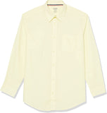 French Toast Boys & Girls Yellow Long Sleeve Broadcloth Shirt SE9004 <br> Sizes 4 - 16