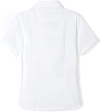 French Toast Girls White Short Sleeve Pocket Blouse SE9374 <br> Size 18
