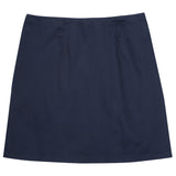 French Toast Pleated Skort with Grosgrain Ribbon Navy